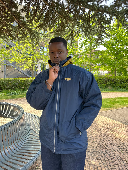 Nike Blue & Gold Parka