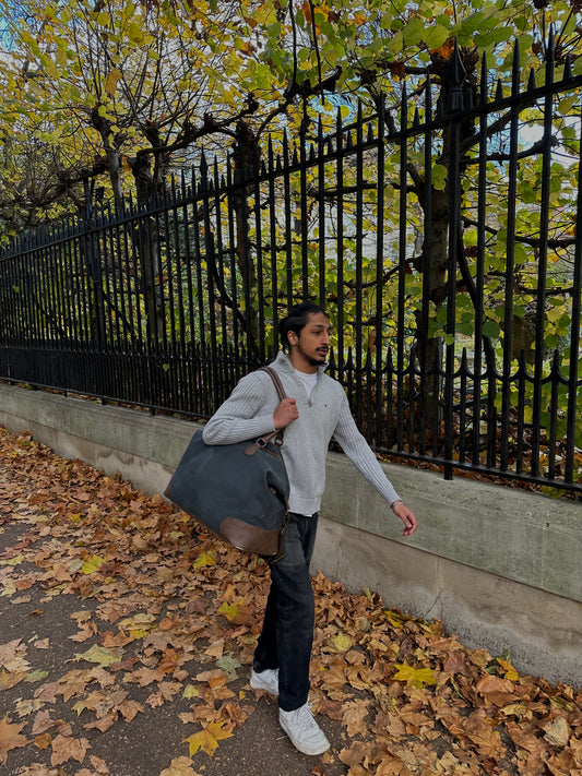 Tommy Hilfiger Light Grey Quarter Zip Sweater