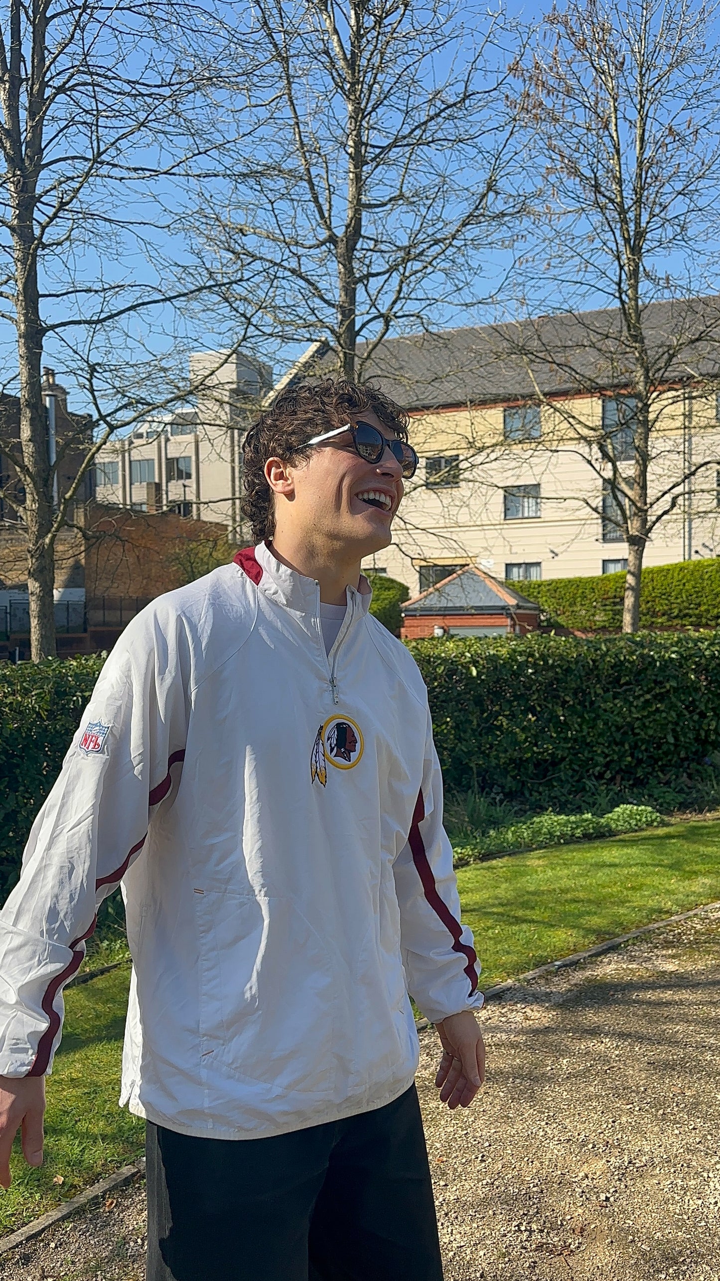 Vintage Reebok NFL Washington Redskins Windbreaker
