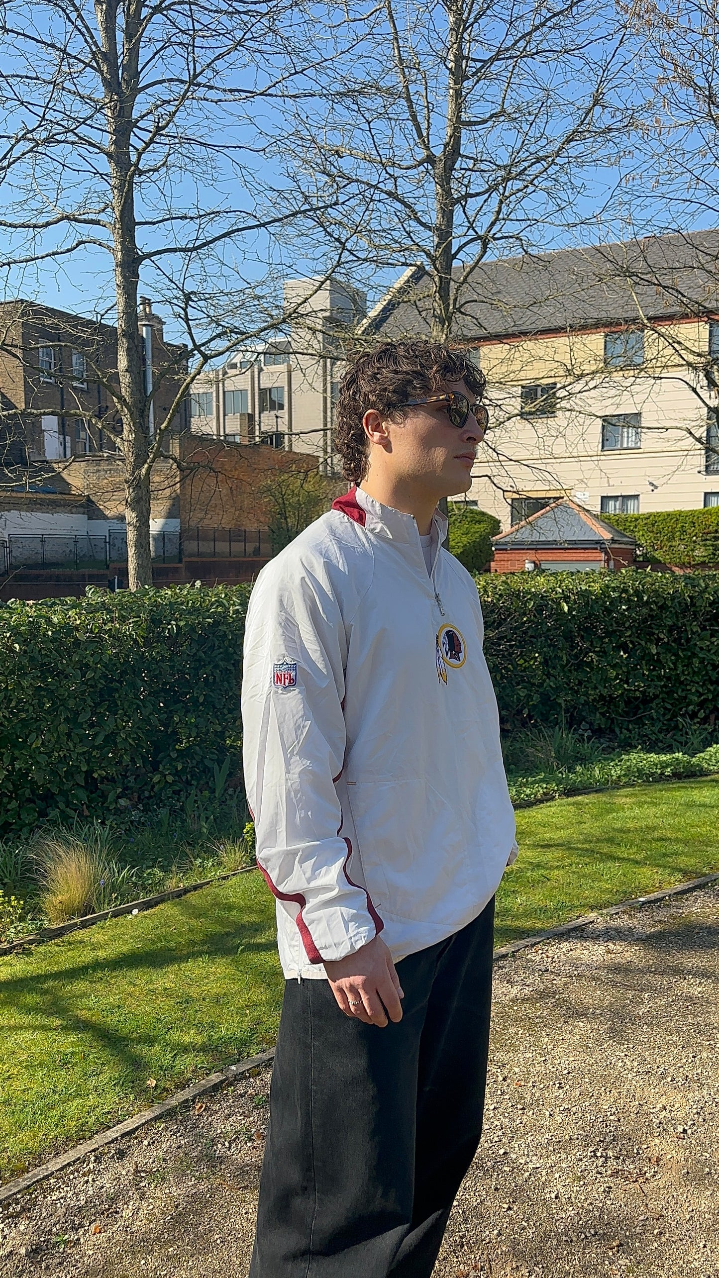 Vintage Reebok NFL Washington Redskins Windbreaker