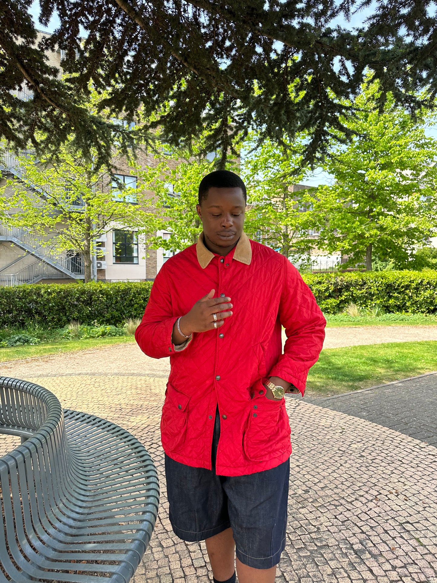 Vintage Unisex Ralph Lauren Quilted Jacket
