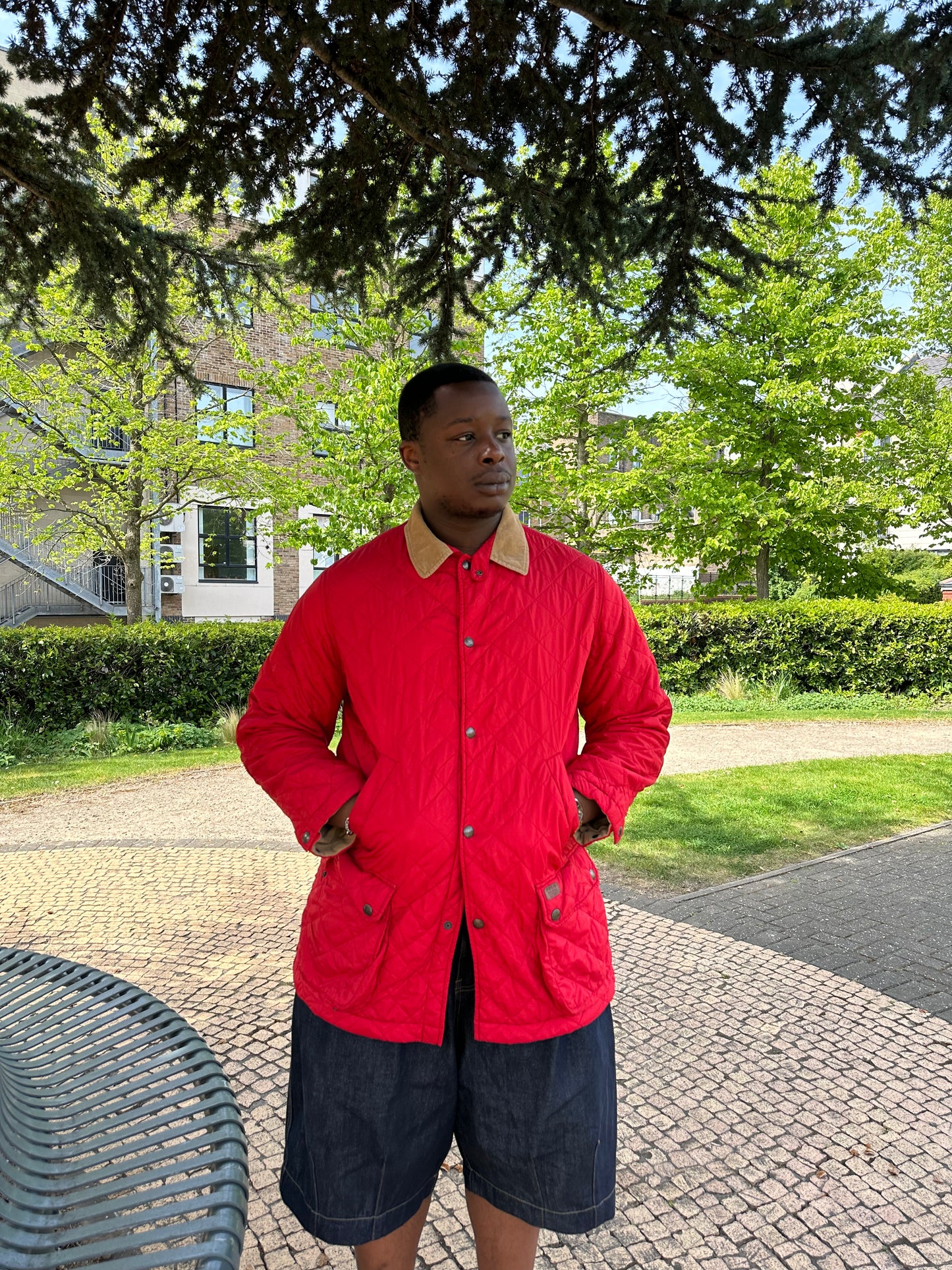 Vintage Unisex Ralph Lauren Quilted Jacket